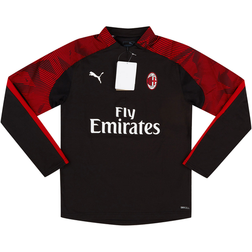2019 20 AC Milan Puma 1 4 Zip Training Top KIDS