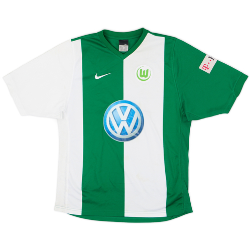 2006 07 Wolfsburg Home Shirt 6 10 S
