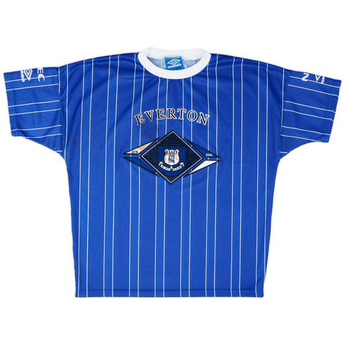 1994 95 Everton Umbro Training Shirt 6 10 L