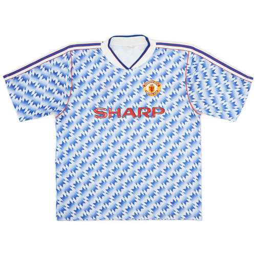 manchester united away shirt 1990 92