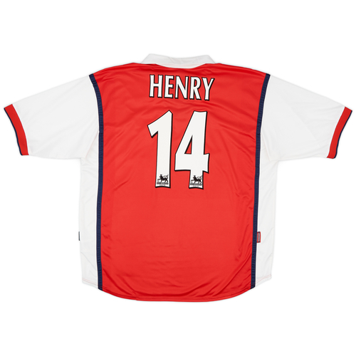 Arsenal 1998 home best sale shirt