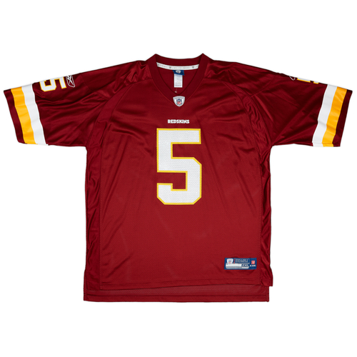 2010 Washington Redskins McNabb 5 Reebok On Field Home
