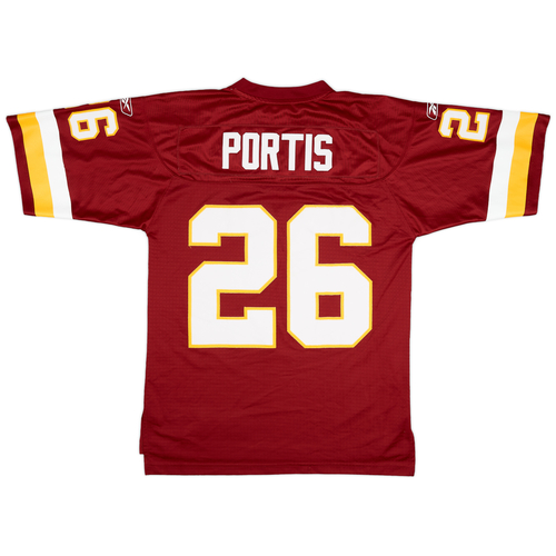 2008 10 Washington Redskins Portis 26 Reebok Premier Home Jersey