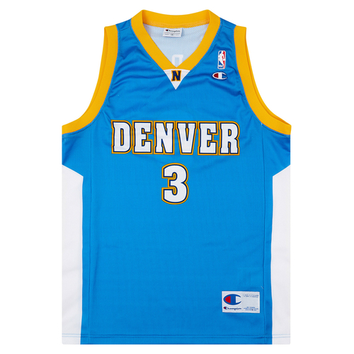2006 08 Denver Nuggets Iverson 3 Champion Away Jersey