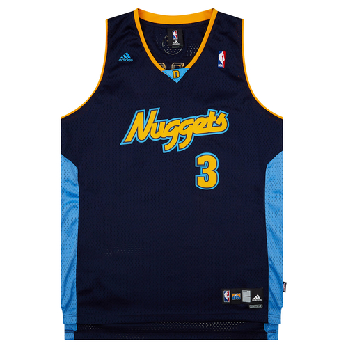 2006 08 Denver Nuggets Iverson 3 adidas Swingman Alternate Jersey