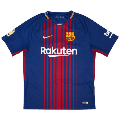 2018 19 Barcelona Home Shirt Suarez 9 9 10 M