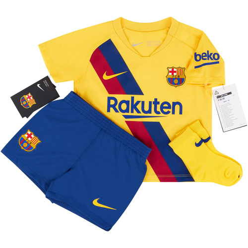 2019 20 Barcelona Away Full Kit BABY