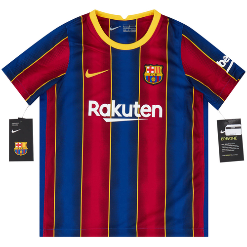 2020 21 Barcelona Home Full Kit Messi 10 NEW Little Kids