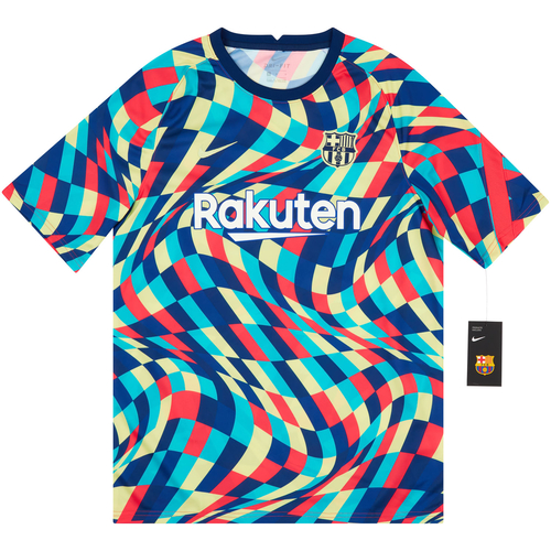 Fc barcelona pre match jersey discount
