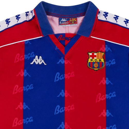 1992 95 Barcelona Home Shirt Excellent XL