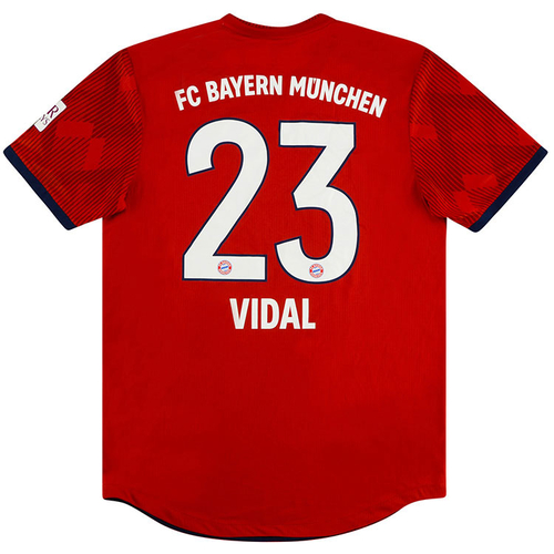 Bayern Munchen No23 Vidal White Jersey