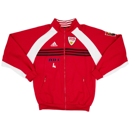 1999 00 Stuttgart adidas Player Issue Track Jacket 4 8 10 L XL