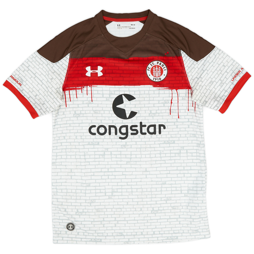 2017 18 St Pauli Away Shirt 9 10 M