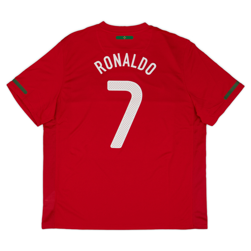 2010 11 Portugal Home Shirt Ronaldo 7 XL