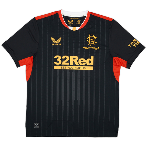 Rangers away hot sale kit orange