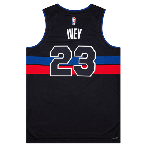 Jordan logo on deals pistons jersey