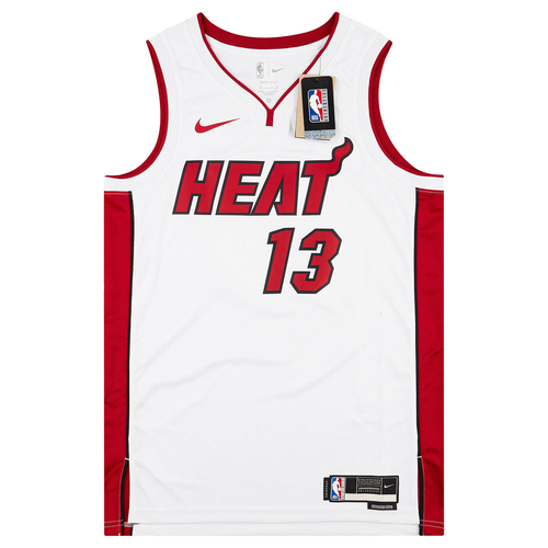 2017 23 Miami Heat Adebayo 13 Nike Swingman Home Jersey L