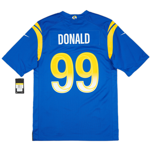 2020 23 LA Rams Donald 99 Nike Game Home Jersey S