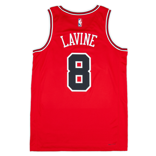2017 23 Chicago Bulls Lavine 8 Nike Swingman Away Jersey XL