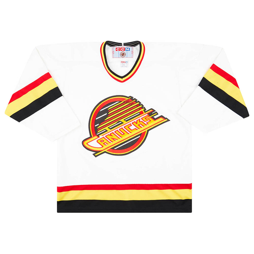 1995 97 Vancouver Canucks CCM Home Jersey Very Good M