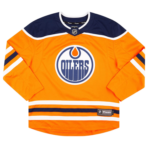 2017 22 Edmonton Oilers Fanatics Home Jersey Excellent L