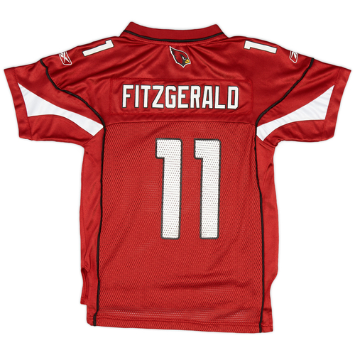 2008 11 Arizona Cardinals Fitgerald 11 Reebok On Field Home