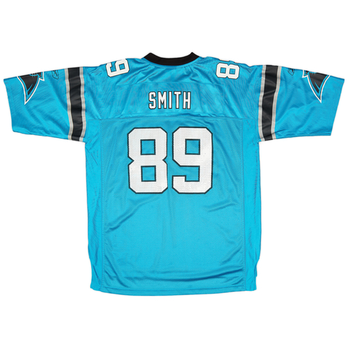 2005 06 Carolina Panthers Smith 89 Reebok On Field Alternate