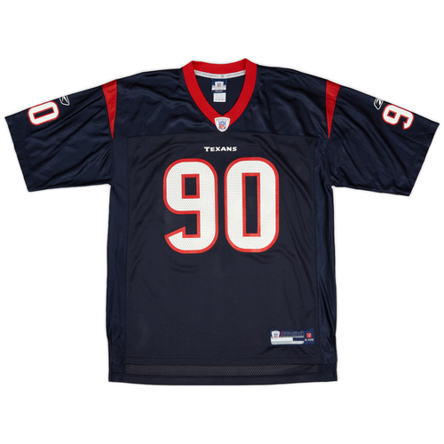 2007 Houston Texans Williams 90 Reebok On Field Home Jersey Excellent XL