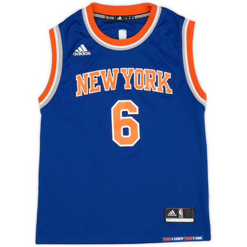 2015 17 New York Knicks Porzingis 6 adidas Away Jersey Excellent M.Kids