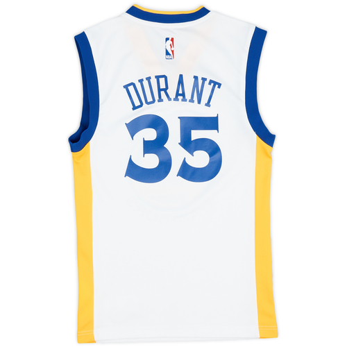 2016 17 Golden State Warriors Durant 35 adidas Home Jersey Excellent XXS