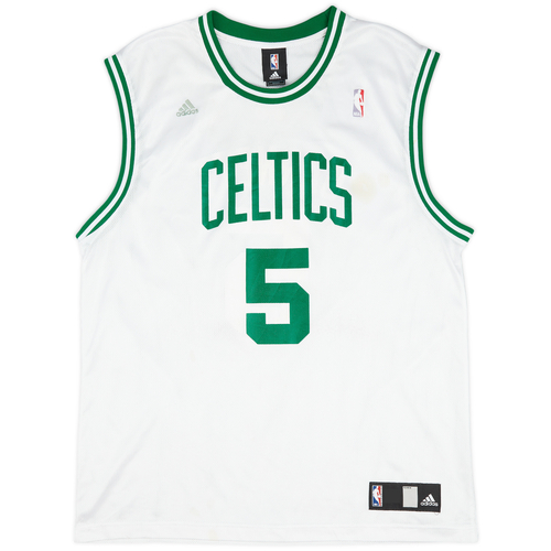 2007 10 Boston Celtics Garnett 5 adidas Home Jersey Good XL