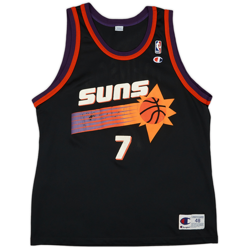 1995 00 Phoenix Suns Johnson 7 Champion Alternate Jersey Very Good XL