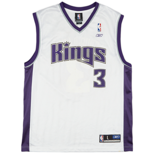 2005 06 Sacramento Kings Abdur Rahim 3 Reebok Home Jersey Very Good L