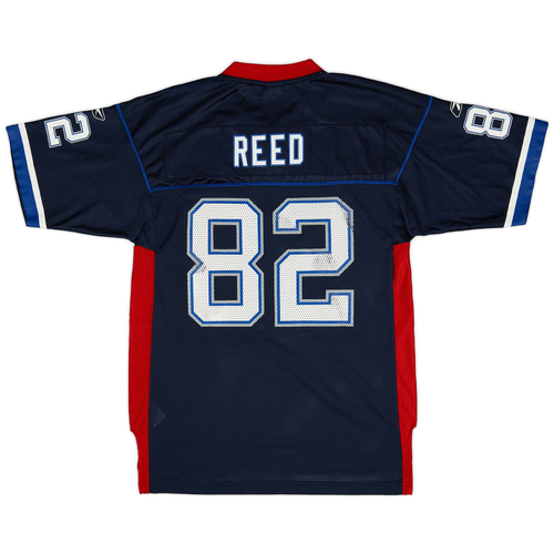 2002 04 Buffalo Bills Reed 82 Reebok On Field Home Jersey Very