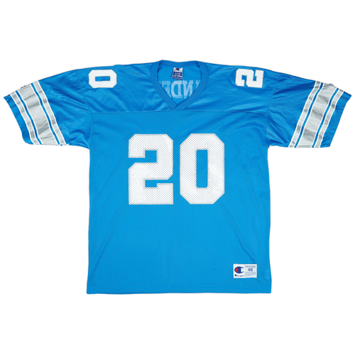 Detroit lions jersey number hot sale 20