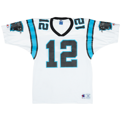 1995 98 Carolina Panthers Collins 12 Champion Away Jersey Excellent M