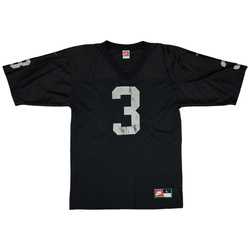 1997 98 Oakland Raiders George 3 Nike Home Jersey Very Good