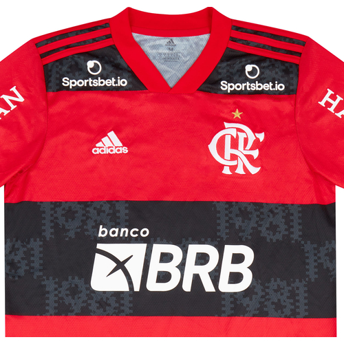 2021 Flamengo Match Issue Home Shirt Andreas 18