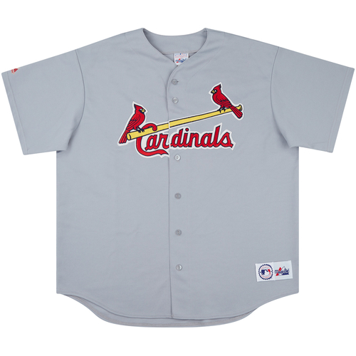 2003 07 St. Louis Cardinals Edmonds 15 Majestic Away Jersey Excellent XL
