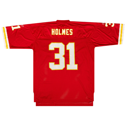 2005 06 Kansas City Chiefs Holmes 31 Reebok On Field Home Jersey