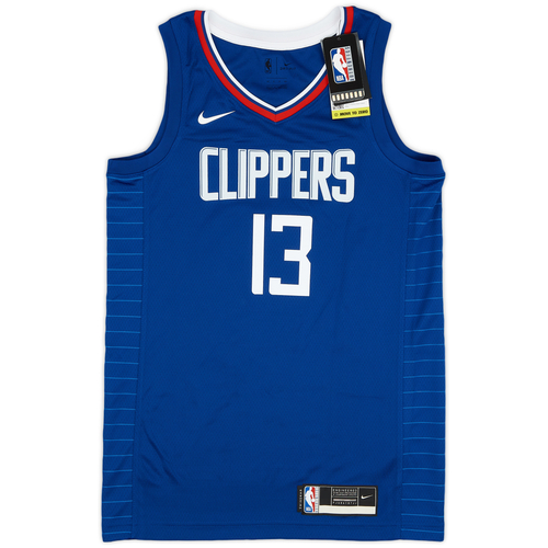 2019 23 LA Clippers George 13 Nike Swingman Away Jersey S