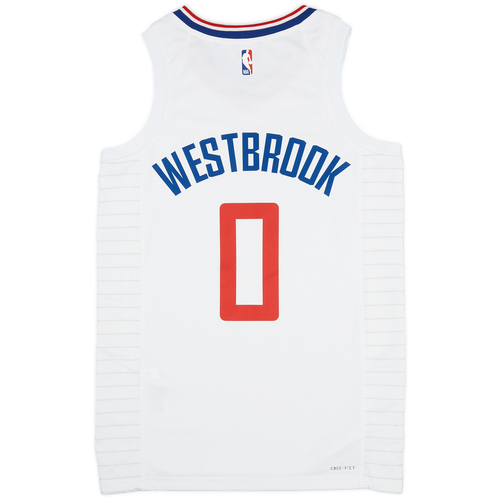 2023 LA Clippers Westbrook 0 Nike Swingman Home Jersey M