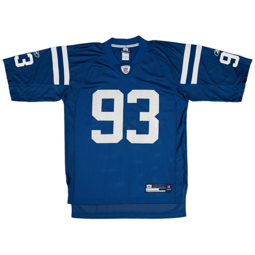 2007 Indianapolis Colts Freeney 93 Reebok On Field Home Jersey