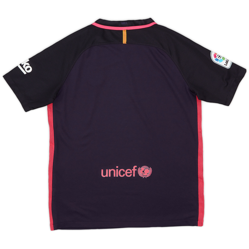 2016 17 Barcelona Away Shirt 8 10 XL.Boys