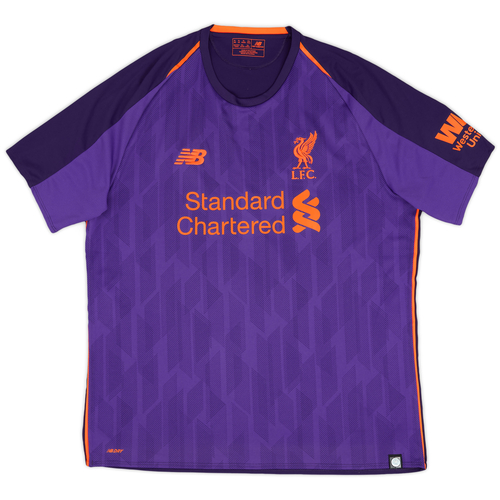 2018 19 Liverpool Away Shirt 9 10 XL