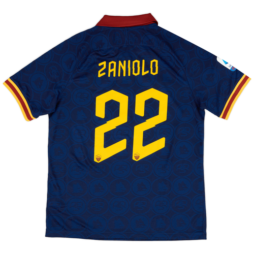 2019 20 Roma Third Shirt Zaniolo 22 9 10 L