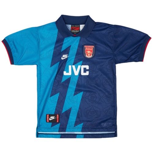 1995 96 Arsenal Away Shirt 9 10 M.Boys