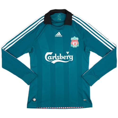 2008 09 Liverpool Third L S Shirt 5 10 S