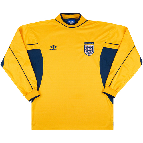 Yellow england goalkeeper shirt sales
