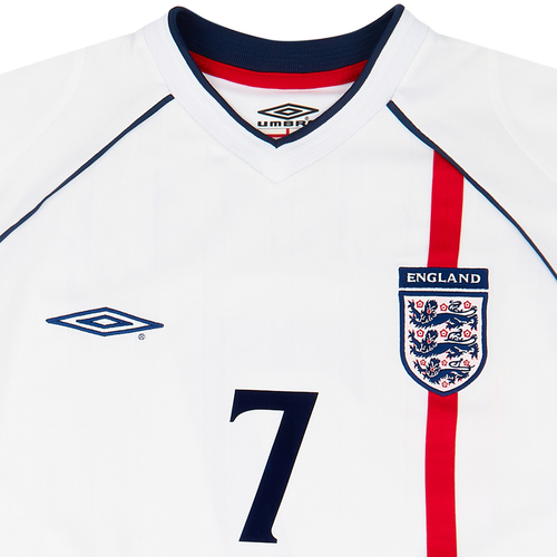 england football shirt beckham